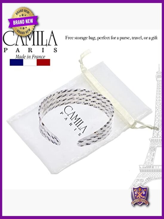 Handmade French Headband Strong Grip No Slip Durable Flexible Hair Band main image 5
